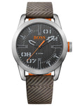 Hugo Boss Orange Oslo Mens Watch - Black Dial - Brown Leather Strap - 50m - BOSS-1513417_c830a249-6db5-4c94-9996-541f146b113c