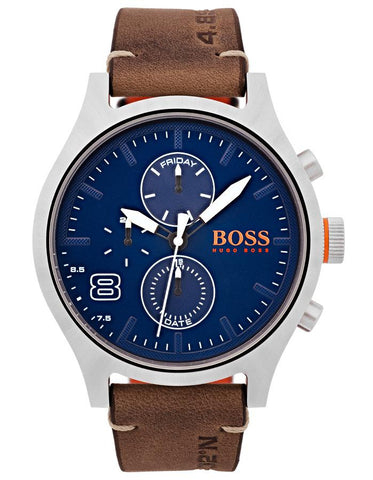 Hugo Boss Orange Amsterdam Mens Watch - Dark Blue Dial - Day/Date - Strap - BOSS-1550021_5aa5a15e-b361-494c-af95-533f2948e856