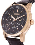 Citizen Eco-Drive Mens Dress Watch - Black Dial - Rose Gold-Tone Ion Plating - BU2013-08EA_994d9776-6cbd-482d-8a12-8eacfa52b46d