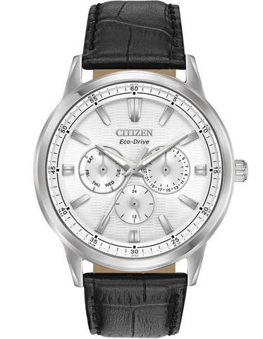 Citizen Eco-Drive Mens Corso - Stainless Steel - Chronograph - Leather Strap - BU2070-04A_061ec83c-c024-4321-a68c-8de725ee4cb3