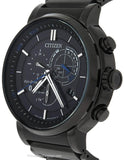 Citizen Mens Eco-Drive Proximity - Bluetooth - Black Steel - Date - 100m - BZ1005-51EA