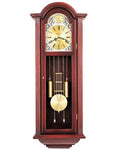 Bulova Tatianna - Chiming Pendulum Wall Clock - Solid Wood Case - C3381