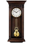 Bulova Norwood II Wall Clock - Triple Chime - Brown Cherry Finish - Pendulum - C3514_b10da5c5-fcd4-46c7-87bc-f443bd5b8364