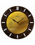 Bulova Tephra Large Decorative Wall Clock - Domed Fired Glass Dial - C4372_dd690cb3-9db8-4b57-a2a2-8054741e9afa