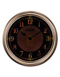 Bulova Light Time Day and Night&#44; Indoor / Outdoor Wall Clock - Champagne Case - C4826A