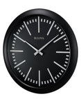 Bulova Sound Around Stereo Bluetooth Enable Wall Clock - Matte Black Case - C4838