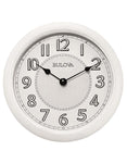 Bulova Versatile Wall Clock - Bluetooth Enabled - Moisture Resistant - Light - C4842