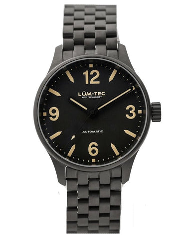 Lum-Tec C Series C7 Mens Watch - Automatic - Titanium Finish - Bracelet - 100M - C7