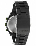 Citizen Drive Mens HTM2.0 Chronograph - Black Ion and Green - Bracelet - Date - CA0435-51EB