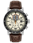 Citizen Mens Brycen Chronograph - Ivory Dial - Brown Leather Strap - Date - 100m - CA0649-06X_605fd092-f95f-46e2-a9a6-0e9d2432ad99