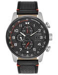 Citizen Mens Eco-Drive Primo - Stainless Steel - Chronograph - Leather - Date - CA0681-03E