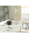 Citizen Workplace Circular Desk Clock - Black Leather - Black Dial - CC1016A_495be3a9-f606-4878-b915-3ffd827b383a