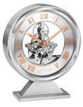 Citizen Decorative Silver-Tone Skeleton Clock - Rose Gold-Tone - Sub-Dial - CC1027