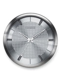 Citizen Gallery Wall Clock - Silver-tone - Patterned Dial - CC2008