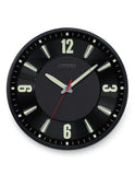 Citizen Gallery Luminescent Wall Clock - Black - Black Leather Dial - CC2012