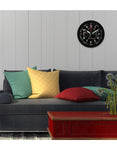 Citizen Gallery Red Accent Wall Clock - Black Dial - CC2014A