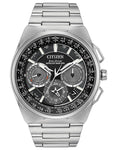 Citizen Eco-Drive Satellite Wave F900 - Black Dial - Super Titanium - Date - CC9008-50E