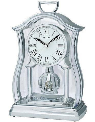 Rhythm Crystal Musical Motion Table Clock - Swarovski Crystals - CRJ745_55cee610-e6e1-4b52-8611-8ae51ee942c9