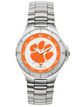 Clemson University PRO II Mens Watch - Logo Dial - Bracelet - CU117