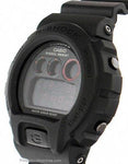 Casio Classic G-Shock Chronograph - Military Stealth Black - Flash Buzzer Alert - DW6900MS-1A