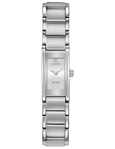 Citizen Eco-Drive Axiom Women's Watch - Stainless Steel - Diamond - Bracelet - EG7050-54A