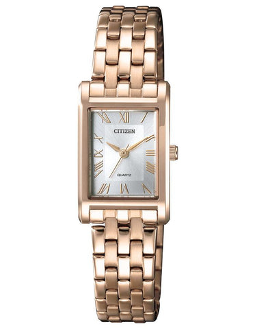 Citizen Womens Quartz Watch - Silver-Tone Dial - Rose-Tone Case & Bracelet - EJ6123-56A_36c0a723-c9b3-4c68-89ad-d41c93281f95