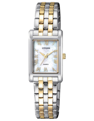 Citizen Womens Quartz Watch - MOP Dial - Two-Tone Case & Bracelet - 50m - EJ6124-53D_db4ad56f-c561-47ed-a76a-e5b8d47d0ec4