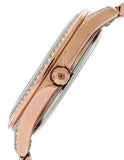 Citizen DRIVE Ladies POV Swarovski Crystal Watch - Pink Gold-Tone - Bracelet - EM0233-51AB