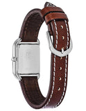 Citizen Eco-Drive Womens Chandler - Stainless Steel - Brown Strap - White Dial - EM0490-08AC_bcfce80a-bfad-4291-9e72-9982295185e1