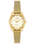 Citizen Ladies DRIVE LTR Watch - Gold-Tone - Champagne Dial  - Mesh Bracelet - EM0682-58P