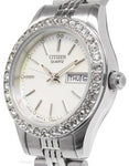 Citizen Quartz Swarovski Crystal Day/Date Ladies Watch - MOP Dial - Stainless - EQ0530-51DA_a4b3d892-37c2-4697-951e-ac114e01186c