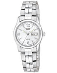 Citizen Quartz Ladies Day/Date Watch - Silver-Tone Dial - Steel Case & Bracelet - EQ0540-57A