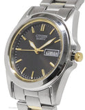 Citizen Quartz Ladies Two-Tone Day/Date Watch - Black Dial - 30 Meter WR - EQ0564-59EA_c4ba331e-783c-4fc4-b20a-8fb7bded258d