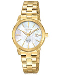 Citizen Quartz Womens Watch - Gold-tone - Mother of Pearl - Date - Bracelet - EU6072-56D_7d446cae-f34a-4b5b-ba0f-21434d963624