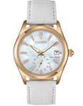 Citizen Eco-Drive Womens Corso - Rose Gold-Tone - Mother of Pearl -Leather Strap - EV1033-08D_ab4bc1aa-7c2f-4eab-bfd5-c3cc44bb84e2