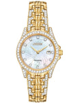 Citizen Ladies Crystal Silhouette Watch - Gold-Tone - Mother of Pearl - Date - EW1222-84D_fc98da7a-d865-4198-aa97-25f8d97c6038