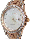 Citizen Ladies Crystal Silhouette Watch - Rose Gold-Tone - Mother of Pearl Dial - EW1228-53DA_fbf4c32b-ebb0-45f3-86ae-32efdf12bd40