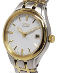 Citizen Ladies Silhouette Sport - Two-Tone - White Textured Dial - Date - EW1264-50AA