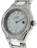 Citizen Ladies Signature Octavia 41 Diamond Dress Watch - Steel and Ceramic - EW2190-59DA