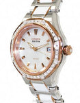 Citizen Ladies Signature Octavia 41 Diamond Dress Watch - Two-Tone Ceramic - EW2196-52DA