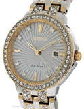 Citizen Eco-Drive Womens Watch - Swarovski Crystals - Two Tone - Date - EW2344-57AA_7e4515a5-d0df-4170-ad29-f66b156f28d5