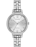 Citizen Eco-Drive Womens Chandler Watch - Stainless Steel - Bracelet - Date - EW2440-53A_d5c0d1fa-045c-41e5-95c8-0f2d9819d10a