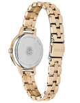 Citizen Eco-Drive Womens Chandler Watch - Rose Gold-Tone - Bracelet - Date - EW2443-55XC