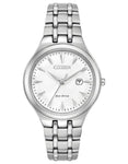 Citizen Womens Eco-Drive Corso - White Dial - Stainless Steel - Bracelet - Date - EW2490-55A_fa70103d-03ba-4723-a2ff-e4ae0c2a07dc