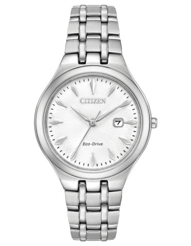 Citizen Womens Eco-Drive Corso - White Dial - Stainless Steel - Bracelet - Date - EW2490-55A_fa70103d-03ba-4723-a2ff-e4ae0c2a07dc