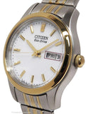 Citizen Ladies Eco-Drive Expansion - Day/Date - White Dial - Two-Tone - EW3154-90AA