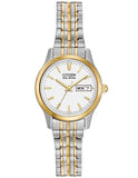 Citizen Ladies Eco-Drive Expansion - Day/Date - White Dial - Two-Tone - EW3154-90A_492b7241-1590-4179-81f7-c83e683913a0