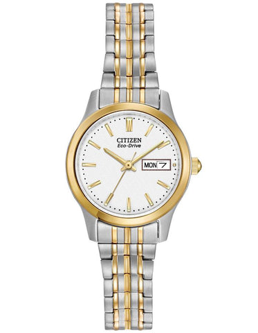 Citizen Ladies Eco-Drive Expansion - Day/Date - White Dial - Two-Tone - EW3154-90A_492b7241-1590-4179-81f7-c83e683913a0