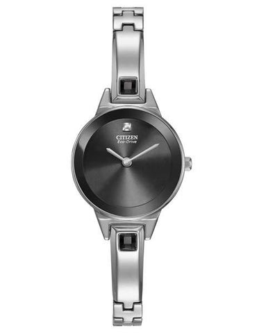 Citizen Eco-Drive Ladies Silhouette Bangle Watch - Black Dial - Stainless Steel - EX1320-54E_de7dc589-bfd8-43bd-aba4-b3ad1adee88d