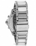 Citizen Eco-Drive Ladies 32 Diamond Chronograph - Stainless and White Ceramic - FB1230-50AB